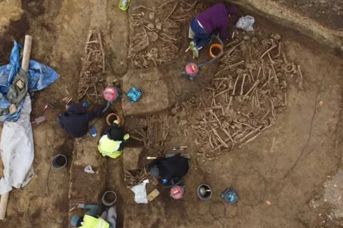 Kütləvi məzarlıq aşkar edildi - I əsrə aid olduğu güman edilir