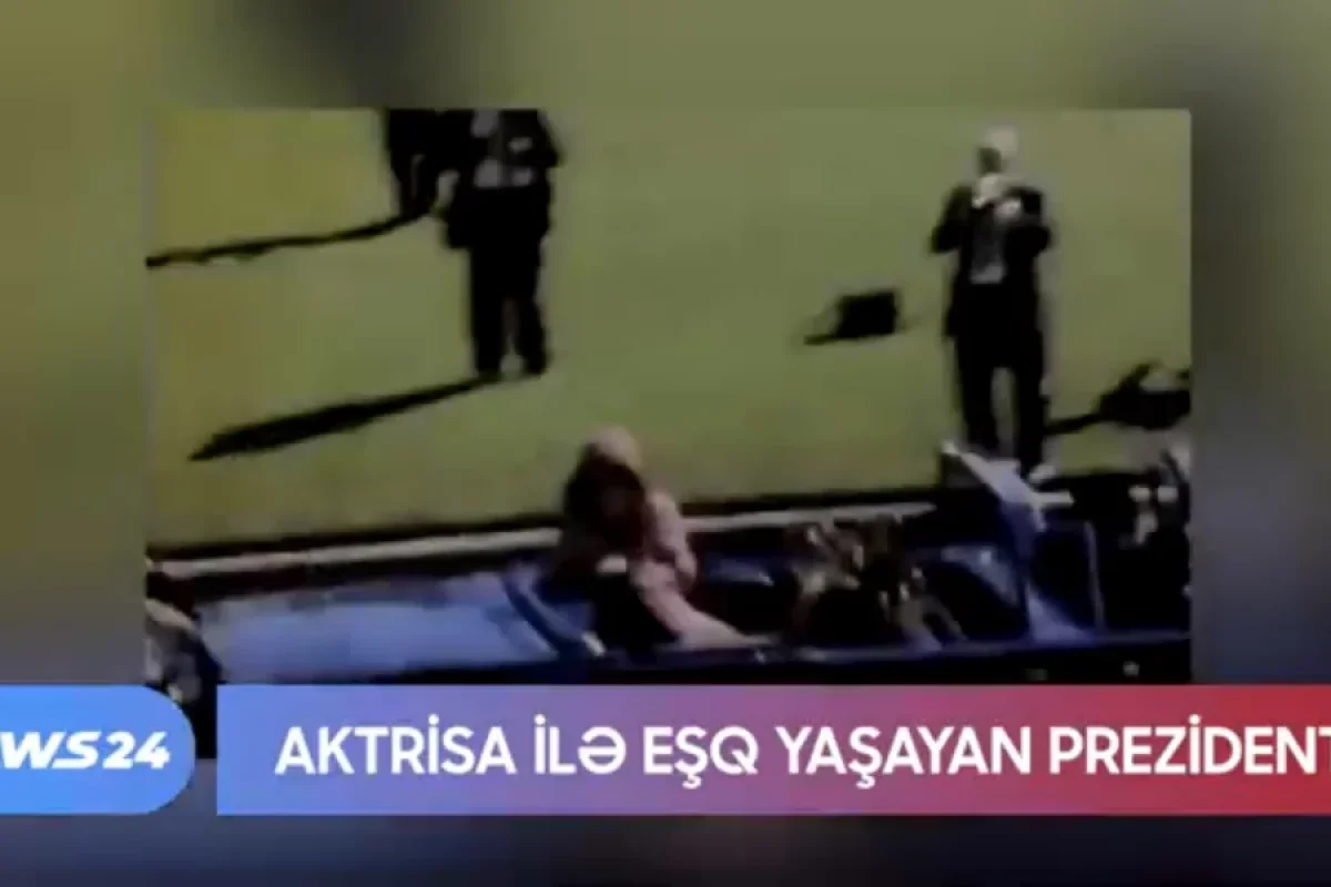 Eşq yaşayan PREZİDENT - VİDEO