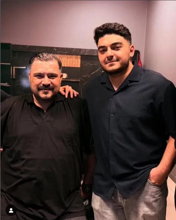 Hüseyn Dəryanın oğlu türkiyəli reperlə bir arada - FOTO