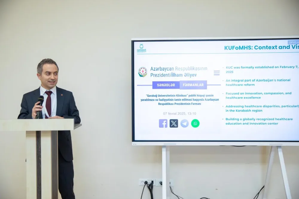 Qarabağ Universitetində iki günlük beynəlxalq konfrans işə başladı