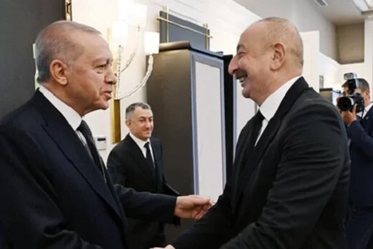 Ərdoğan Əliyevi bu sözlə qarşıladı - VİDEO