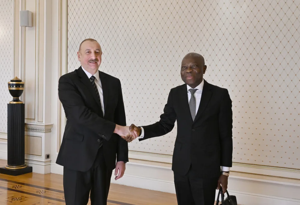 İlham Əliyev Jilber Hunqbonu qəbul etdi