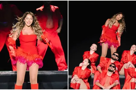 Hadisə səhnədə - AĞLADI - VİDEO