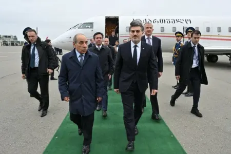 Mixail Kavelaşvili Azərbaycana gəldi