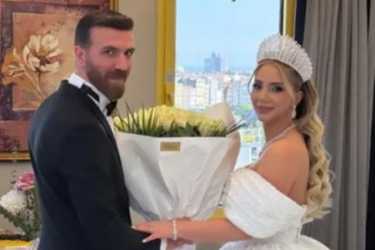 Fenomen gəlin TOYDA qızıllarını daşımaqda çətinlik - ÇƏKDİ - VİDEO