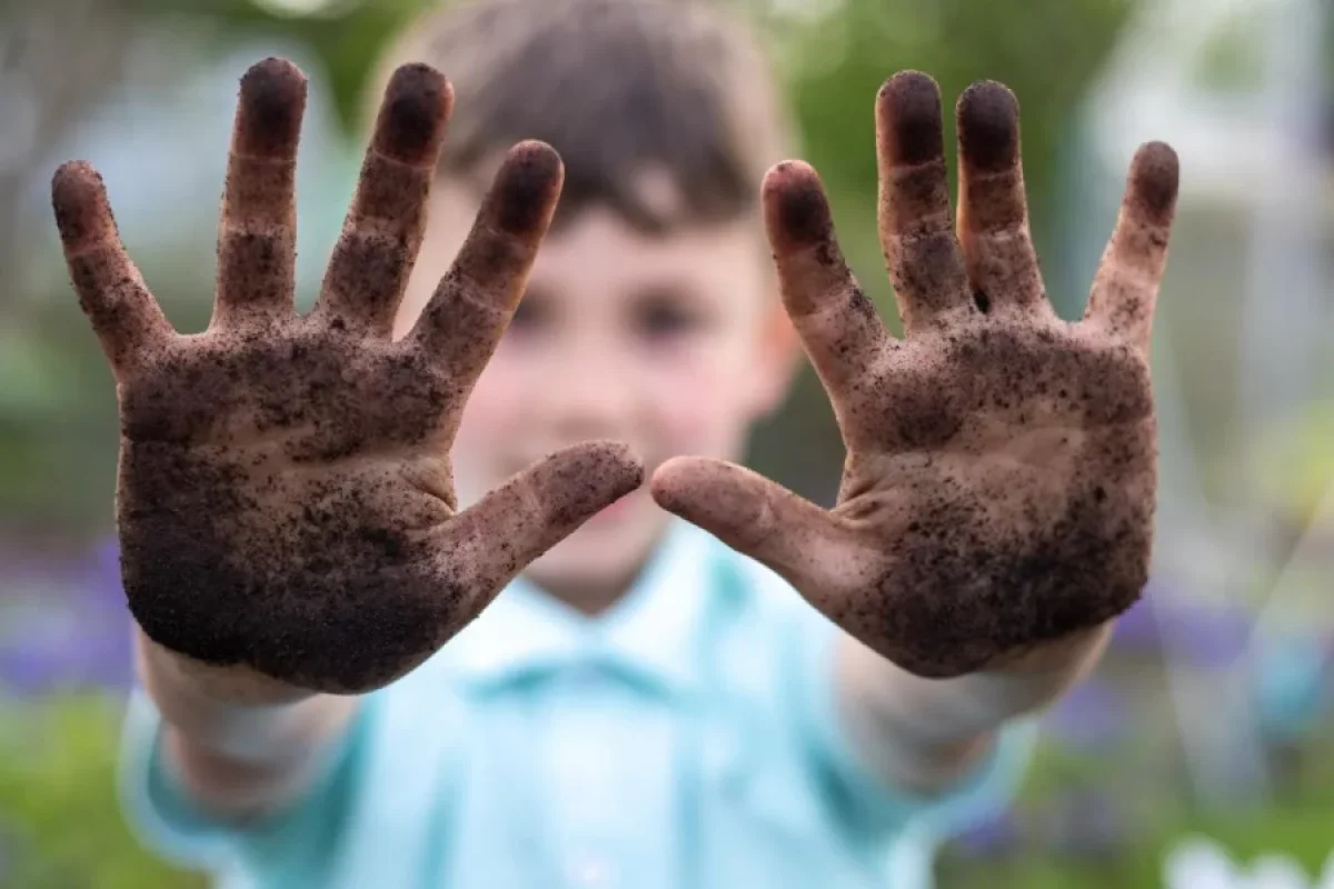 Torpaqla tanış olan uşaqlar- - daha dözümlü olurlar