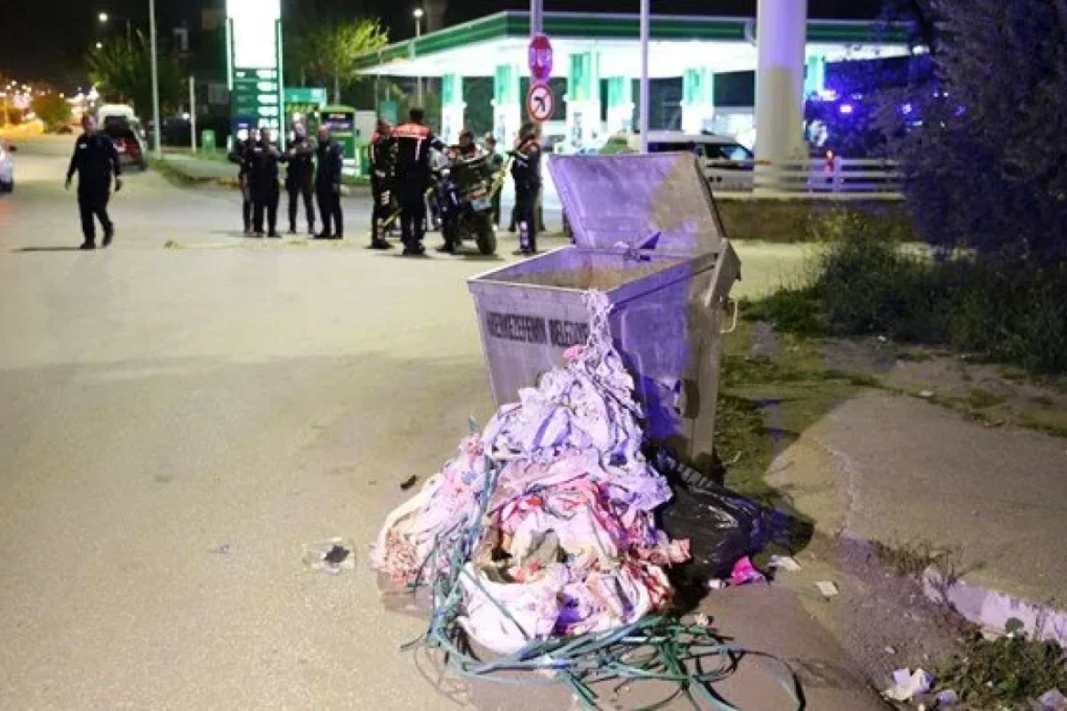 Zibil konteynerində körpə cəsədi tapıldı
