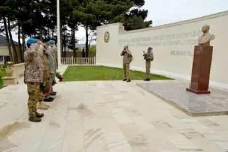 General XTQ-nin təlimini izlədi - VİDEO