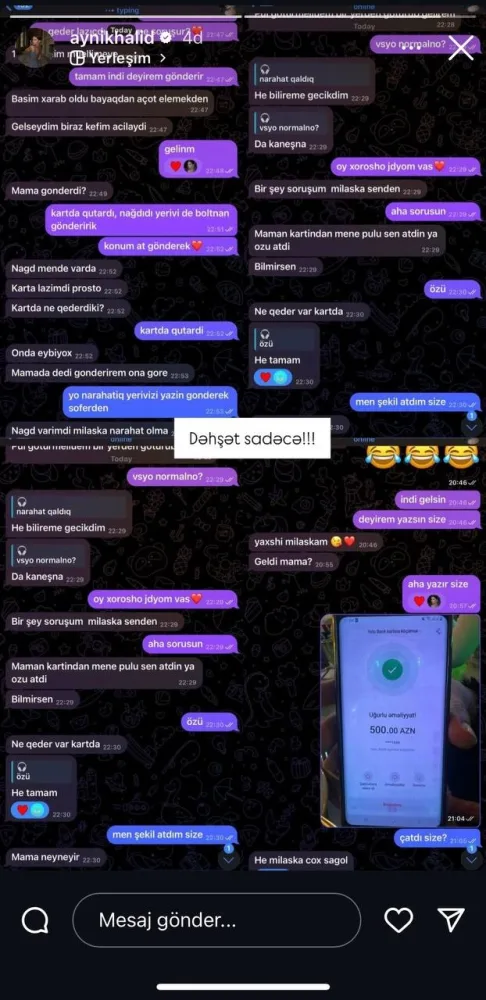 Aynişan Quliyevaya qarşı - DƏLƏDUZLUQ