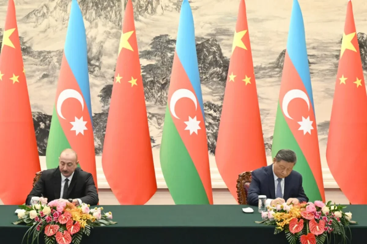 Azərbaycan ilə Çin arasında Birgə Bəyanat imzaladı