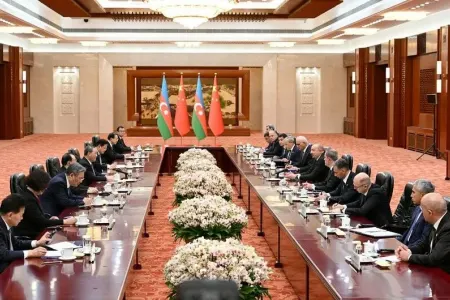 İlham Əliyev Çinin Baş naziri ilə görüşdü - YENİLƏNDİ