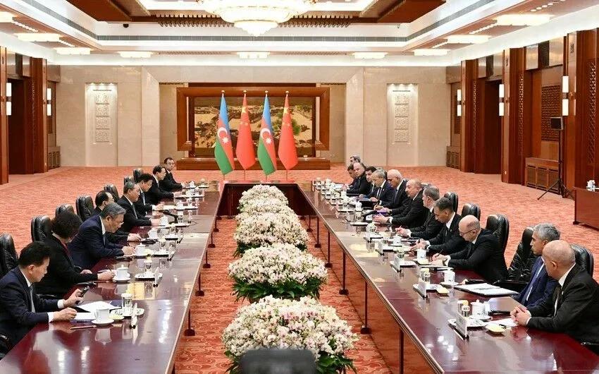 İlham Əliyev Çinin Baş naziri ilə görüşdü - YENİLƏNDİ