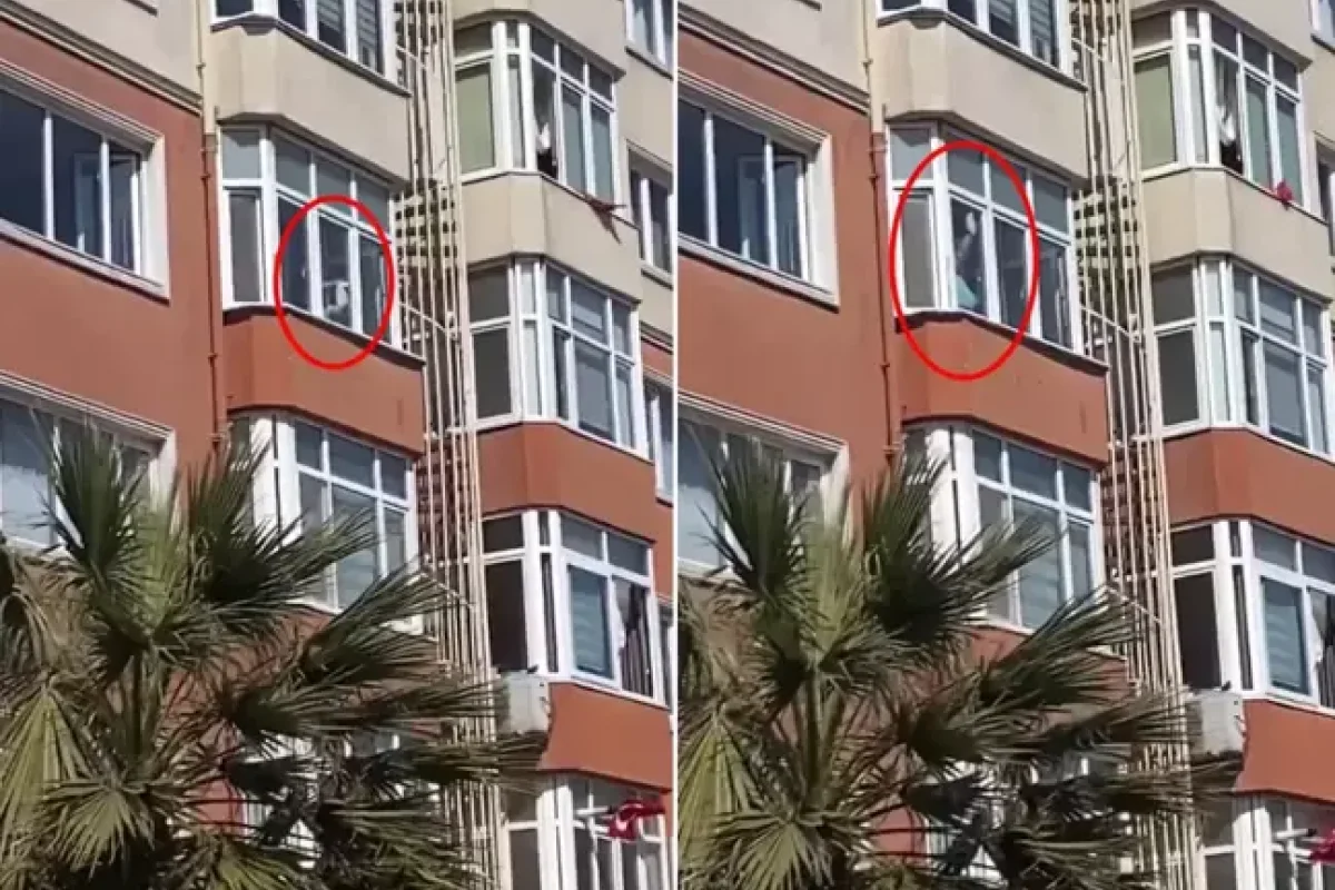 İstanbul 6.2 bal gücündə silkələnərkən təmizliyə davam etdi - VİDEO