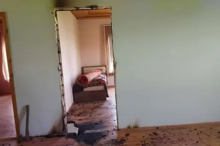 Lənkəranda evi ildırım vurdu