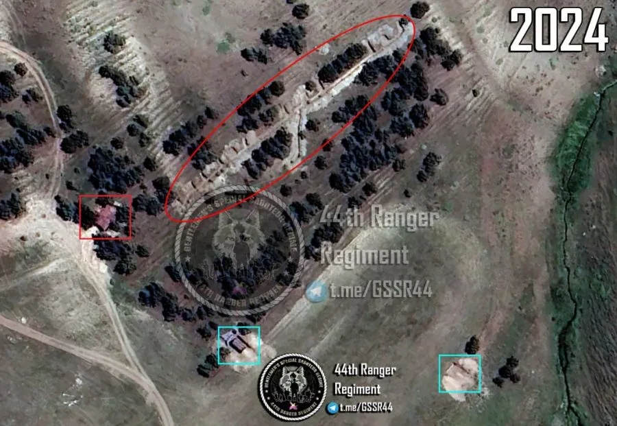 Ermənilərin sərhədimizdə irimiqyaslı atəş mövqeləri – - FOTOLAR