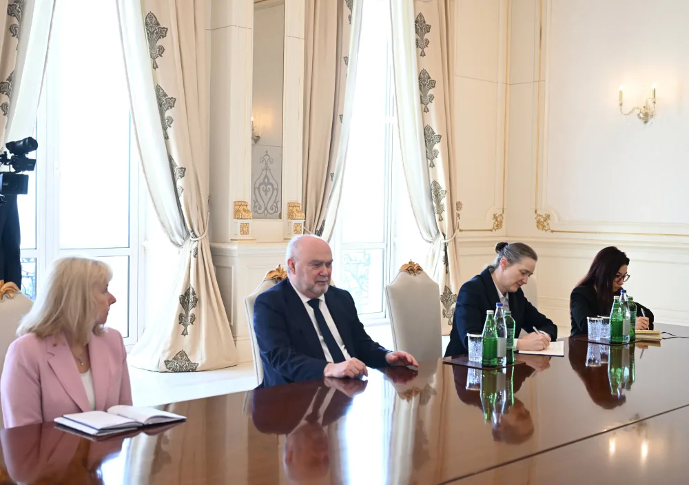 Prezident ATƏT-in Baş katibini QƏBUL ETDİ - YENİLƏNDİ