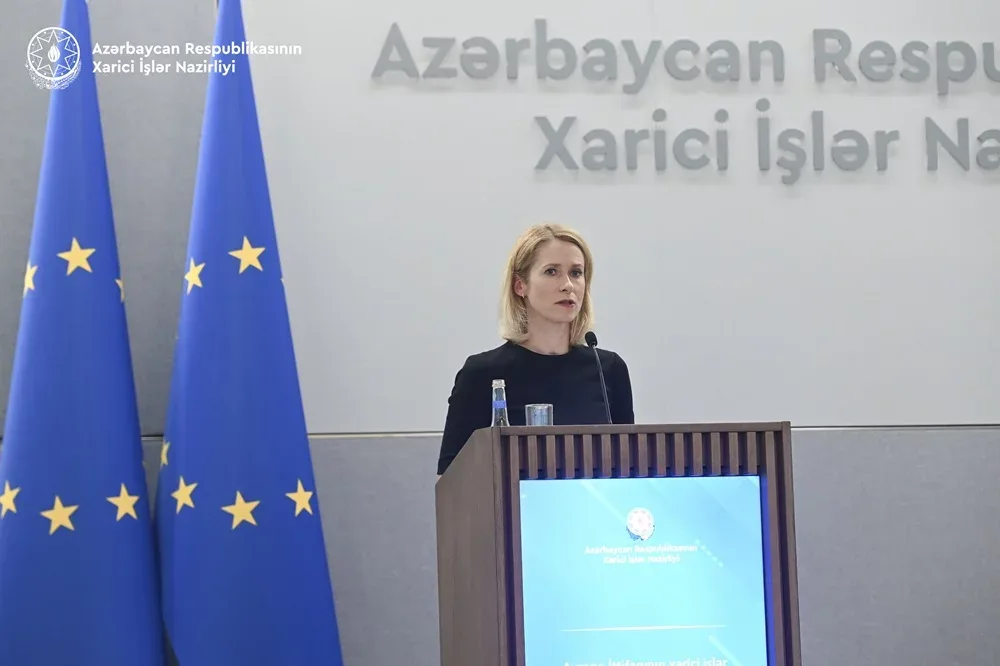 Ceyhun Bayramovun Kaya Kallas ilə görüşünə dair mətbuat məlumatı