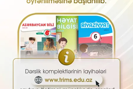 Dərslik layihələrinə dair ictimai rəyin öyrənilməsinə başlanılıb