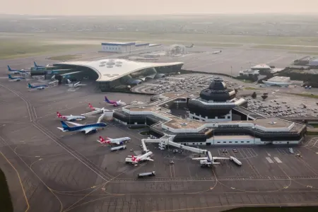 Bakı aeroportunda İNSİDENT: - polislər cəlb olundu - VİDEO