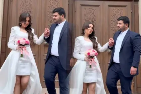 Cavanşir Məmmədovun nəvəsi ailə qurur