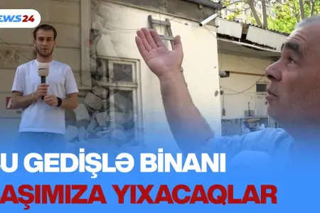 "Bu gedişlə binanı başımıza yıxacaqlar" - Vətəndaşlar ÜSYAN ETDİ