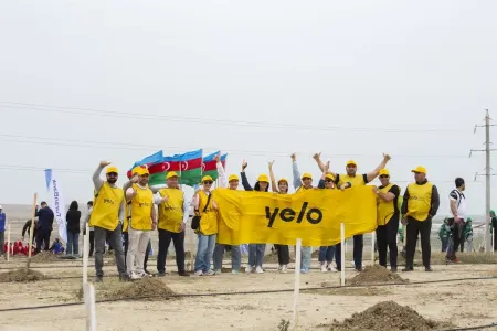 Yelo Bank ölkəmizin yaşıllaşdırılmasına öz töhfəsini verdi