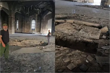 Bəşər Əsədin atasının məzarı qazıldı - Sümükləri oğurlandı