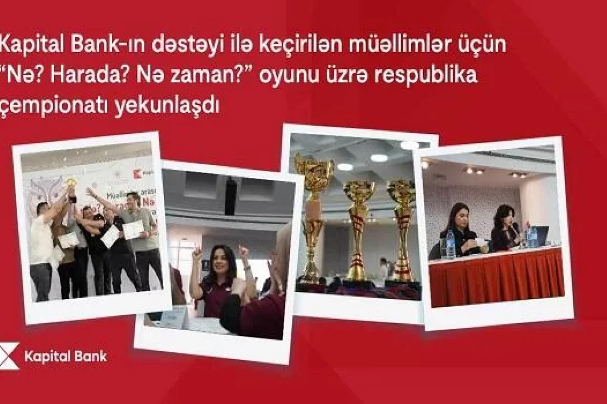 “Nə? Harada? Nə zaman?” oyunu ilə bağlı çempionat keçirildi