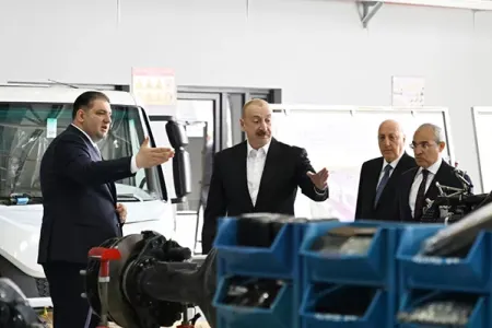 Prezident Sumqayıt Kimya Sənaye Parkında