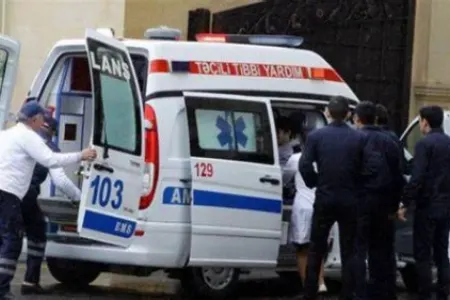Qadın qaz partlayışı nəticəsində xəsarət aldı