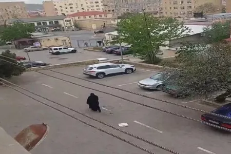 Bakı sakinlərini qorxudan çadralı qadın saxlanıldı