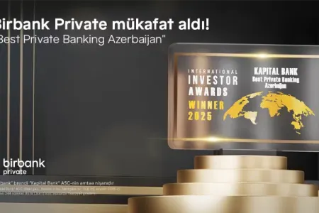 "Birbank Private" beynəlxalq mükafata layiq görüldü