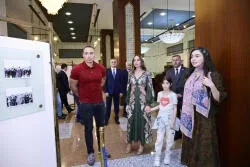 Leyla Əliyeva və Arzu Əliyeva Naxçıvana səfər etdilər - FOTOLAR