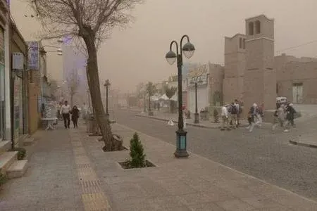 İranda qum fırtınası: - 802 nəfər…