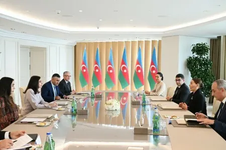 Mehriban Əliyeva Lalla Hasnaa ilə görüşdü