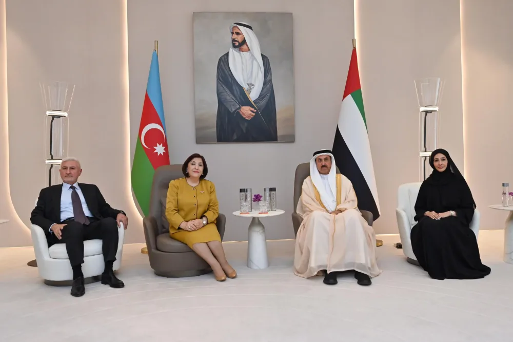 Sahibə Qafarova Birləşmiş Ərəb Əmirliklərinə getdi