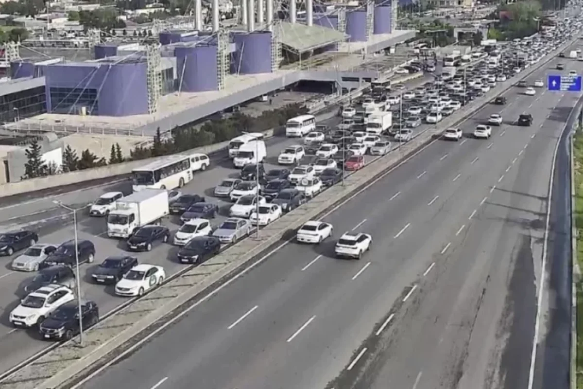 Bu 15 yolda tıxac var