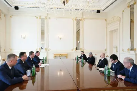 Prezident Belarusun Baş nazirini qəbul etdi