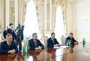 Prezident Belarusun Baş nazirini qəbul etdi