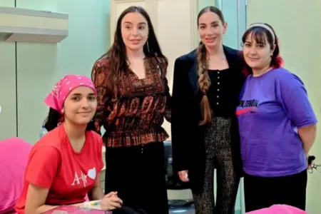 Leyla Əliyeva və Arzu Əliyeva Milli Onkologiya Mərkəzinə baş çəkiblər