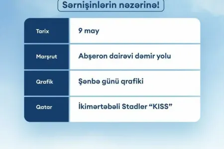 ADY sərnişinlərə müraciət etdi