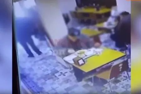 Restoranda biabırçılıq: - ANBAAN GÖRÜNTÜLƏR