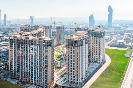 Metroya yaxın, premium mənzillər tezliklə təhvil veriləcək - "Kristal Abşeron!