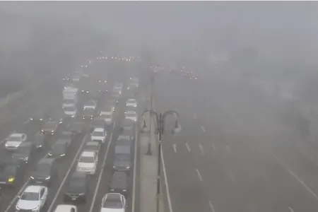 Bakıda 17 istiqamətdə tıxac var - SİYAHI