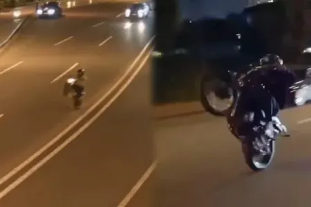 Bakını bir-birinə vuran motosikletçilər həbs edildi