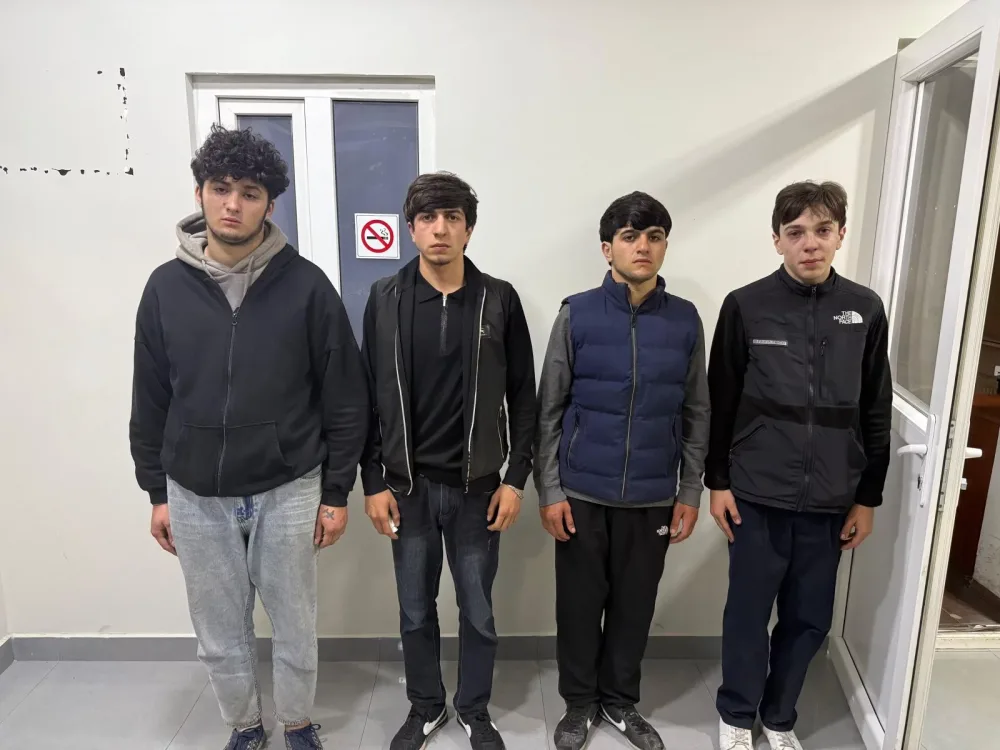 Bakını bir-birinə vuran motosikletçilər həbs edildi