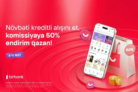 "Umico" kredit xətti ilə alış-verişə 50% komissiya endirimi