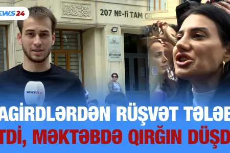 Direktorun səs yazısı YAYILDI: - Məktəbdə qırğın düşdü - ANBAAN GÖRÜNTÜLƏR