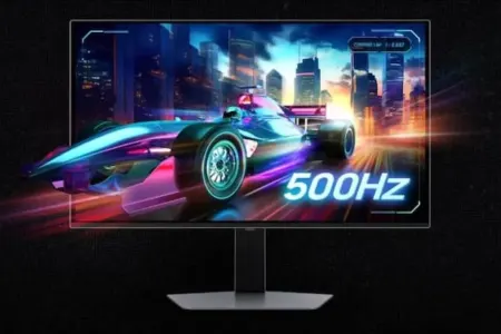 Dünyanın ilk 500Hz OLED oyun monitorunu təqdim etdi