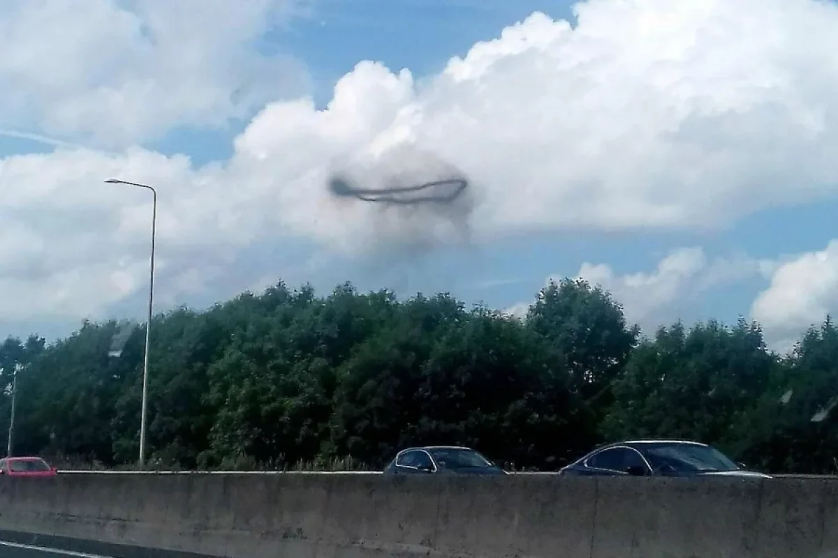 Müəmmalı qara "CƏHƏNNƏM PORTALI" - VİDEO